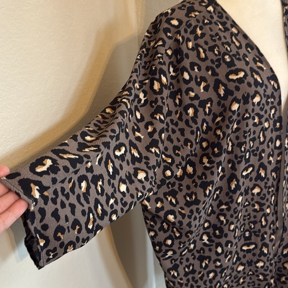 Leopard Shawl Sz S/M - Picture 4 of 10